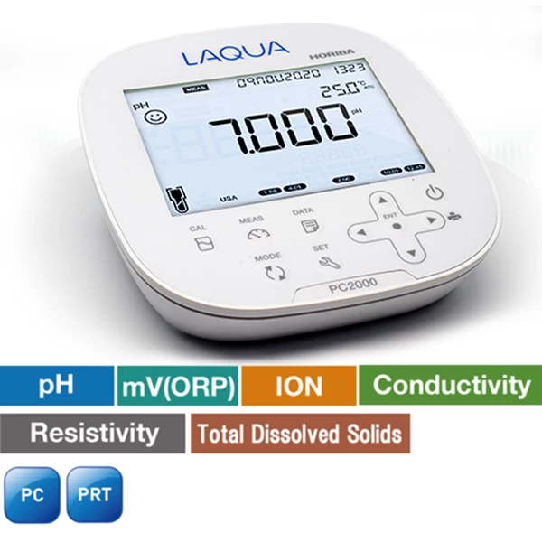 Horiba LAQUA 2000 Series pH/ORP/Ion/Cond./Resi./TDS/Res./Sal./Temp. Meter Code No. PC2000 - Meter Only