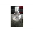 FAVORIT Boiling Flask NS 250 ml Flat Bottom (Labu Didih) Joint 24-29 1