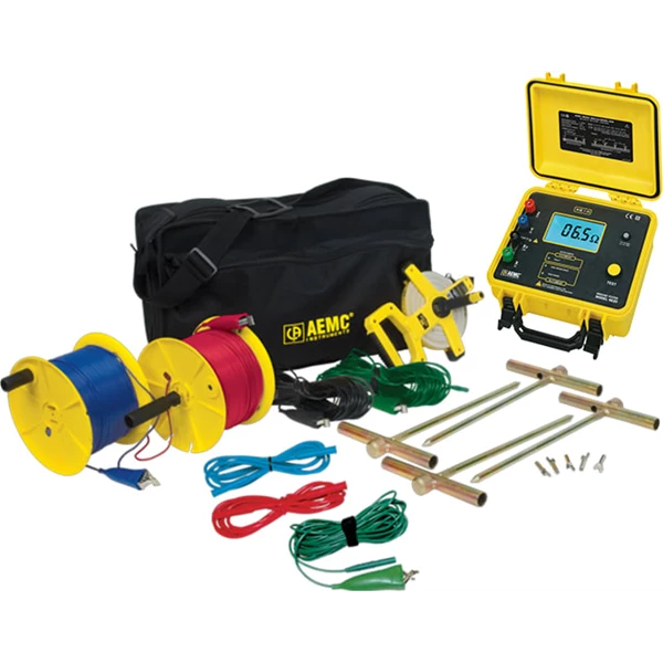 Ground Resistance Tester without Probes AEMC 6471 Kit-500ft