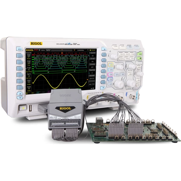 Rigol MSO1104Z-S KIT - 100 MHz MSO with Waveform Gen. and Logic Probe (4 Analog 16 Digital Channels)