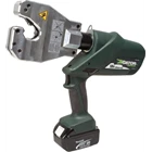Greenlee EK06ATCL22  Quad-Point Battery-Powered Crimping Tool - Open Rubber Covered Head Dieless - 230V Charger 1