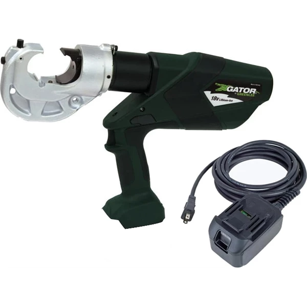 12 Ton Crimper (30mm Opening) Greenlee EK1230LX230 with 230V Corded Adapter (Does Not Include Batteries/Charger)