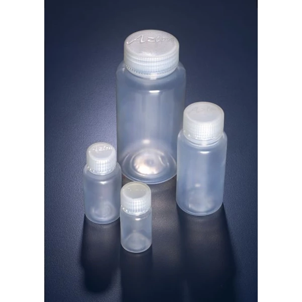 Azlon Bottles - Round - Wide Neck - Polypropylene