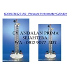 Koehler  K26150 PRESSURE HYDROMETER CYLINDER  2
