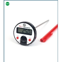 Digital Push-In Thermometer with Plastic Sleeve Inclusive Clip Type 13020