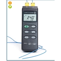 Digital Temperature Measuring Device With 2 Input Channels Type 13100 