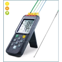 4-Channel Datalogger For Temperature Type 15210  For Thermocouples Type K J  E T N R  S