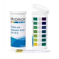 Hydrion (9600) Spectral 6.5-13.0 Plastic pH Strip