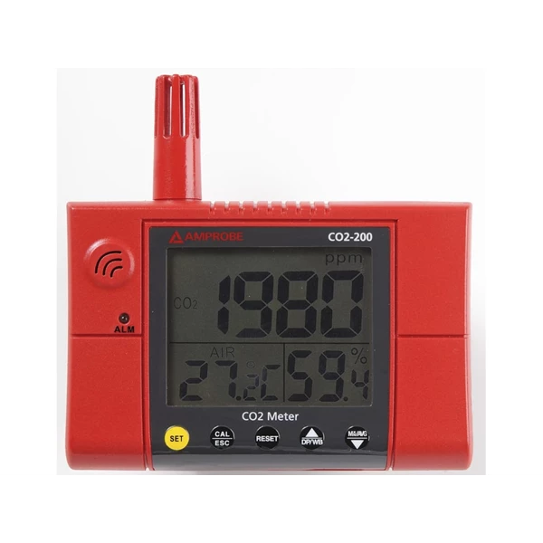 Amprobe CO2-200 CO2 Wall-Mounted Meter