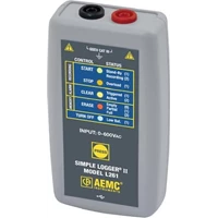 AEMC L261 Voltage Datalogger - Max Voltage: 600 V, Min Voltage: 0 V, Power Source: Battery
