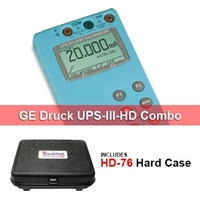 GE Druck UPS-III-HD mA and Voltage Calibrator with Hard Case