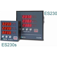 Dranetz ES230S5AS Energy Meter, Harmonics, 5A, 85-253Vac/dc, 96mm x 96mm