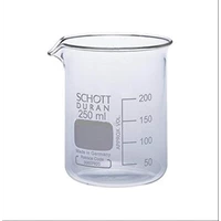 DURAN 211063604 BEAKER LOW FORM WITH SPOUT 250 ml - READY STOCK