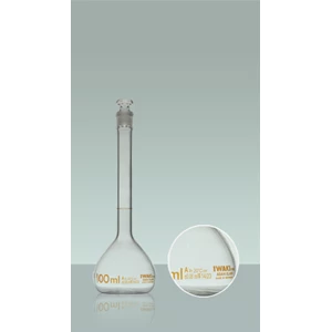 Iwaki Volumetric Flask With Glass Stopper Class A USP Specification