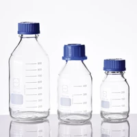 SOCOREX Clear Borosilicate Glass Reagent Bottles