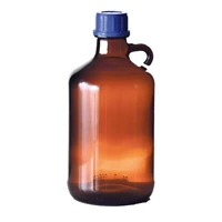 SOCOREX Amber Glass with Handle Reagent Bottles